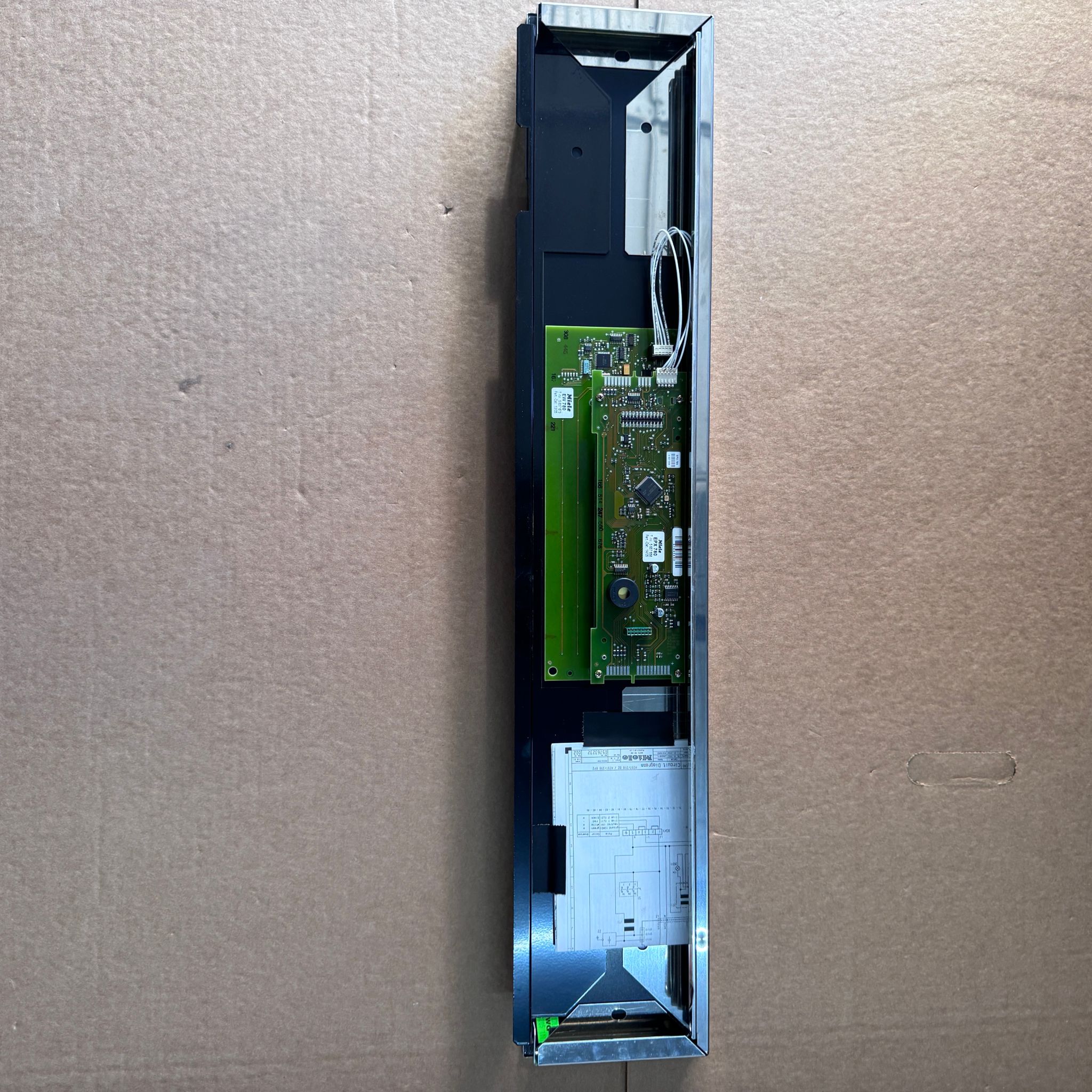 Miele Double Wall Oven Electronic Control Panel H398BP2 - EPX780 Miele Double Wall Oven Electronic Control Panel H398BP2 - EPX780